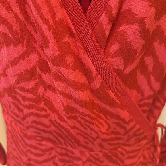 All Saints Keva Remix Dress-Sz M - Picture 2 of 8